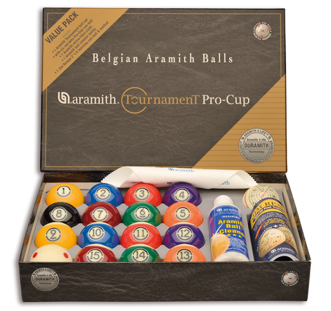 Poolballen Aramith Tournament Pro Cup Voordeelpakket 57,2 mm