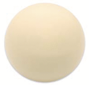 Speelbal wit 41,3 mm
