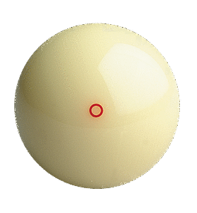 Cueball PREMIER met punt 61,5 mm
